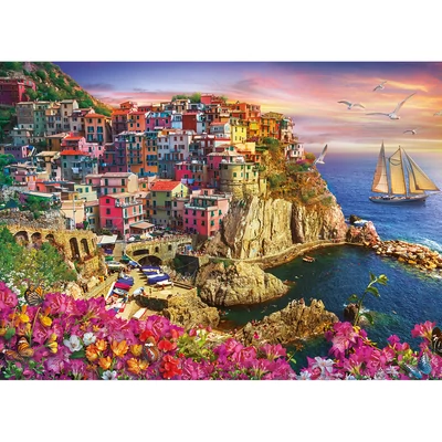 Gibsons G6383 - Dreaming of Cinque Terre - 1000 db-os puzzle