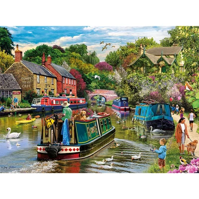 Gibsons G6443 - River Retreat - 1000 db-os puzzle