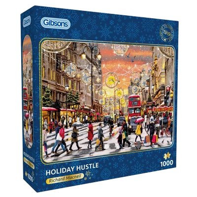 Gibsons G6450 - Holiday Hustle - 1000 db-os puzzle