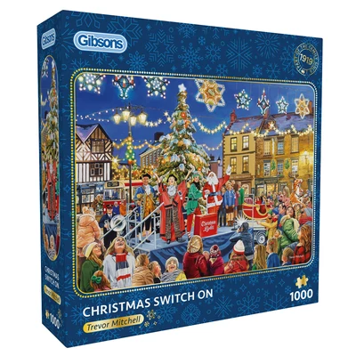 Gibsons G6452 - Christmas Switch On - 1000 db-os puzzle