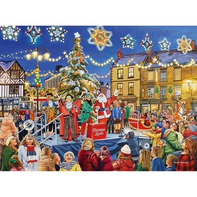 Gibsons G6452 - Christmas Switch On - 1000 db-os puzzle