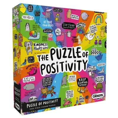 Gibsons G6608 - Puzzle of Positivity  - 1000 db-os puzzle