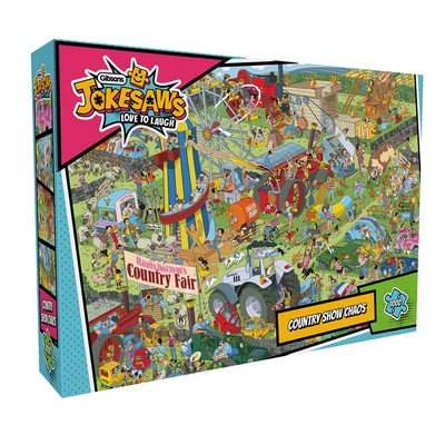 Gibsons G7142 - Jokesaws - Country Show Chaos - 1000 db-os puzzle
