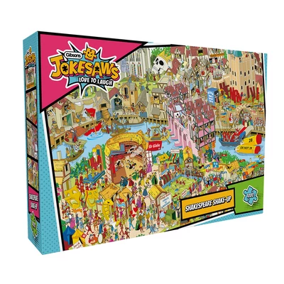 Gibsons G7157 - Jokesaws - Shakespeare Shake-up - 1000 db-os puzzle