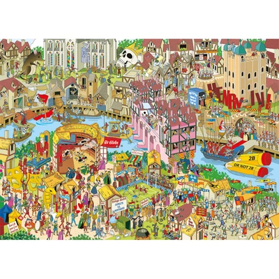 Gibsons G7157 - Jokesaws - Shakespeare Shake-up - 1000 db-os puzzle