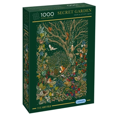 Gibsons 7210 - The Art File - Secret Garden - 1000 db-os puzzle