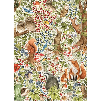 Gibsons G7217 - The Art File - Woodland Wildlife - 1000 db-os puzzle