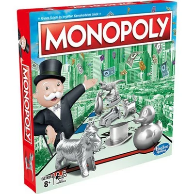 Hasbro - Monopoly Klasszikus társasjáték - új bábukkal (C1009)