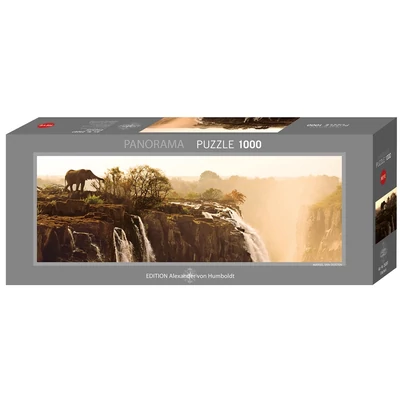 Heye 29287 - Panoráma puzzle - Elefánt, Edition Humboldt - 1000 db-os puzzle