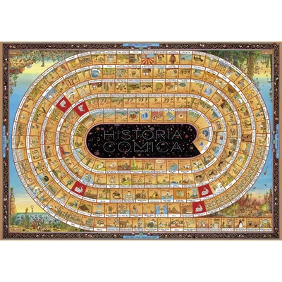 Heye 29342 - Triangular puzzle - Historia Comica 2, Marino Degano - 4000 db-os puzzle