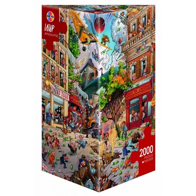 Heye 29577 - Triangular puzzle - Apokalipszis, Loup - 2000 db-os puzzle