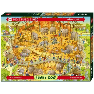 Heye 29639 - Afrikai élőhely - 1000 db-os puzzle