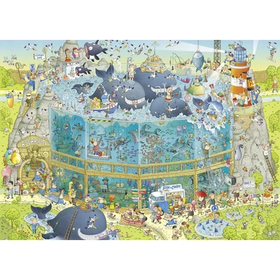 Heye 29777 - Funky Zoo - Ocean Habitat, Degano - 1000 db-os puzzle