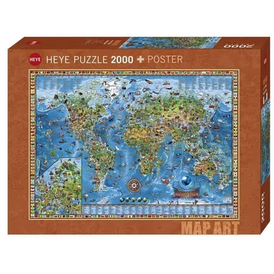 Heye 29846 - Amazing World, Zigic - 2000 db-os puzzle