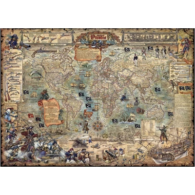 Heye 29847 - Pirate World - 2000 db-os puzzle
