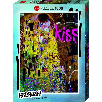Heye 30093 - Rebrush - The Kiss of Lovers - 1000 db-os puzzle