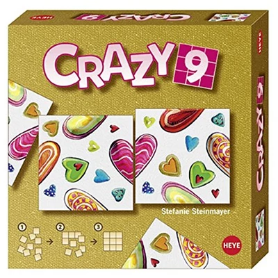 Heye 28505 - Heye puzzle Crazy9 - Steinmayer Hearts - logikai játék