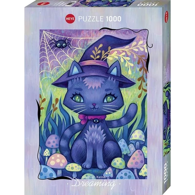 Heye 30030 - Dreaming - Witch Cat - 1000 db-os puzzle