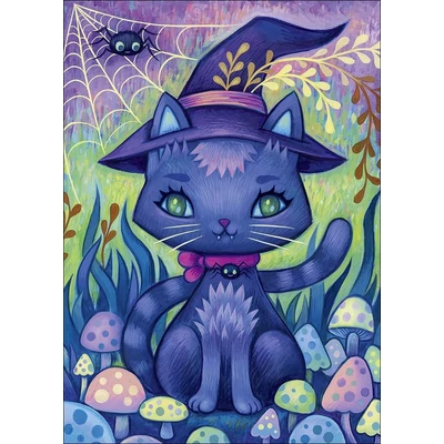 Heye 30030 - Dreaming - Witch Cat - 1000 db-os puzzle
