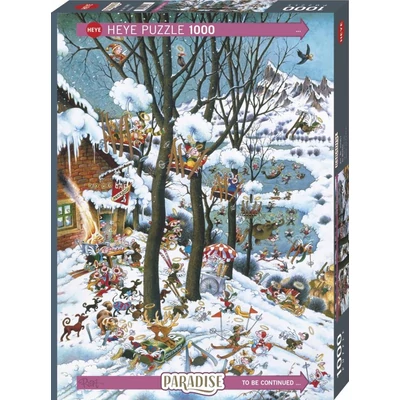 Heye 29961 - Paradise - In Winter, Ryba - 1000 db-os puzzle