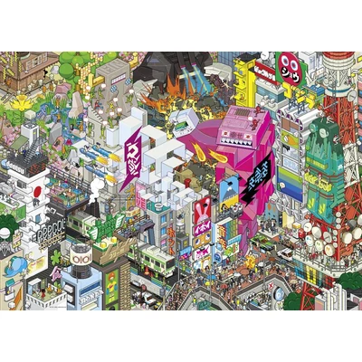 Heye 29981 - Pixorama - Tokyo Quest - 1000 db-os puzzle