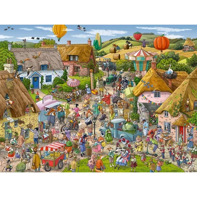 Heye 29994 - Country Fair  - 1500 db-os Triangular puzzle
