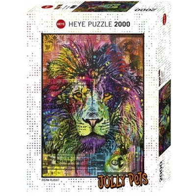 Heye 29894 - Lion&#039;s Heart, Jolly Pets - 2000 db-os puzzle