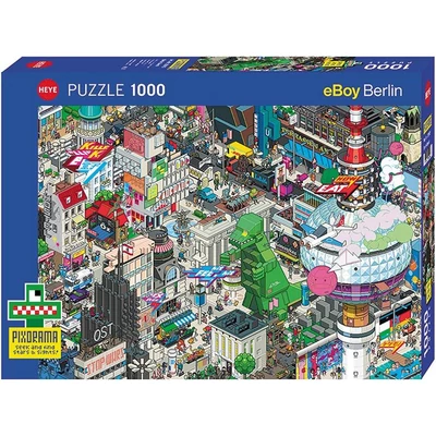 Heye 29915 - Pixorama - Berlin Quest - 1000 db-os puzzle