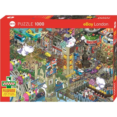 Heye 29935 - Pixorama - London Quest - 1000 db-os puzzle