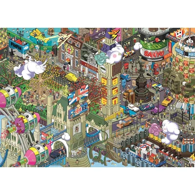 Heye 29935 - Pixorama - London Quest - 1000 db-os puzzle