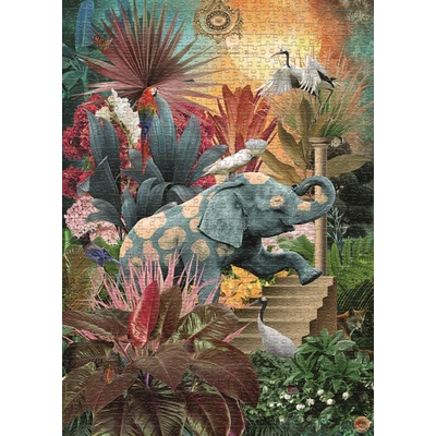 Heye 30008 - Fauna Fantasies - Elephantaisy, Sanchez - 1000 db-os puzzle