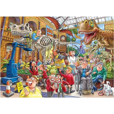 Jumbo 00014 - Wasgij Mystery 24 Blight at the museum - 1000 db-os puzzle
