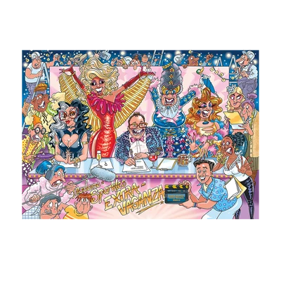 Jumbo 1000 db-os puzzle - Wasgij Verseny (00013)