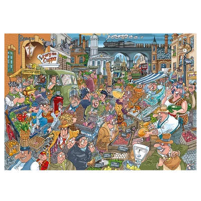 Jumbo 00022 - Wasgij Túlterhelt - 1000 db-os puzzle