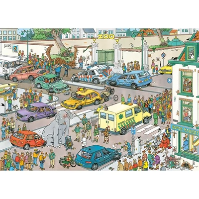 Jumbo 20028 - Jan Van Haasteren - Fáni kirándul - 1000 db-os puzzle