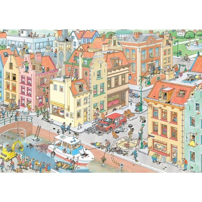 Jumbo 20041 - Jan Van Haasteren - Hiányzó elemek - 1000 db-os puzzle