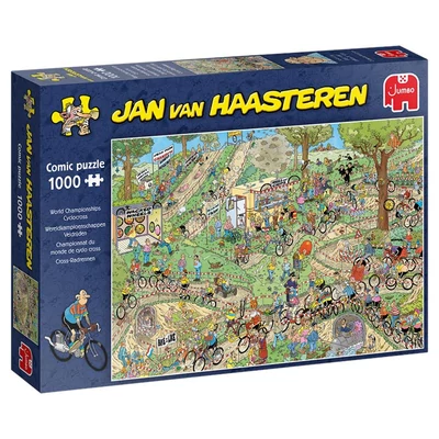 Jumbo 19174 - Jan Van Haasteren - Kerékpáros verseny - 1000 db-os puzzle