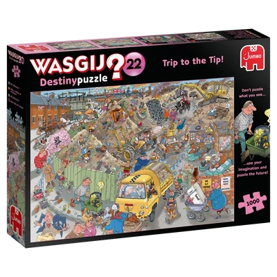 Jumbo 25001 - Wasgij Destiny - Szeméttelepi túra - 1000 db-os puzzle