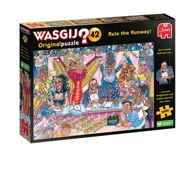 Jumbo 1000 db-os puzzle - Wasgij Verseny (00013)