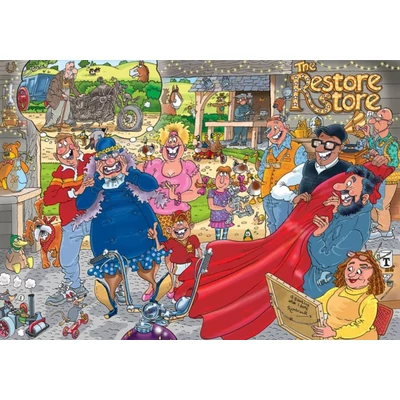 Jumbo 25020 - Wasgij Restaurátor - 1000 db-os puzzle