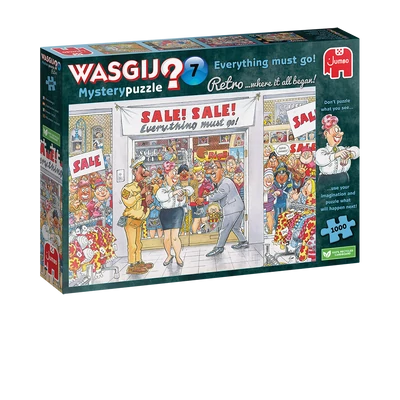 Jumbo 1000 db-os puzzle - Wasgij Akció (00018)