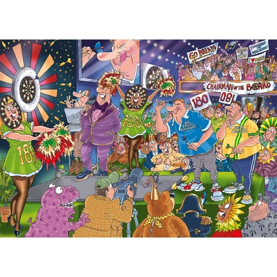 Jumbo 00804 - Wasgij Mystery 30 - Bullseye! -1000 db-os puzzle