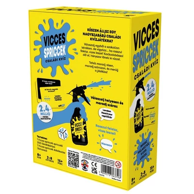 Vicces Spriccek társasjáték (LE63796)