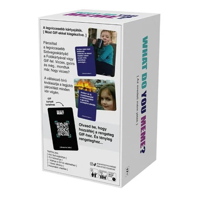 What do you meme? - Gif edition társasjáték felnőtteknek (WDYM63697)