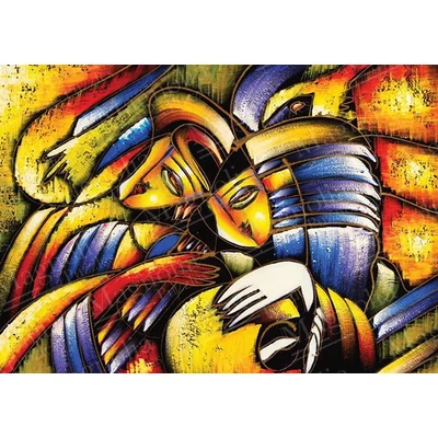 Magnolia 3526 - Abstract Face - 1000 db-os puzzle