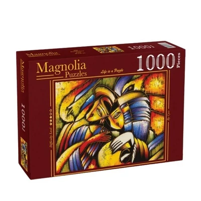Magnolia 3526 - Abstract Face - 1000 db-os puzzle