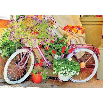 Magnolia 3502 - Bicycle with Flowers - 1000 db-os puzzle
