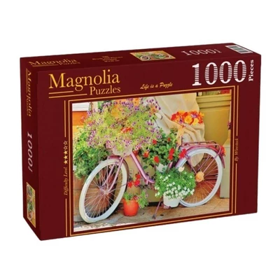 Magnolia 3502 - Bicycle with Flowers - 1000 db-os puzzle