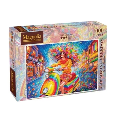Magnolia 8602 - Blossoming Freedom - Elif Hürdogan Special Edition - 1000 db-os puzzle