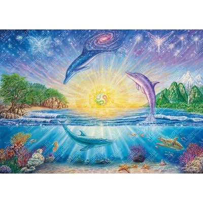 Magnolia 4305 - Dolphins - David Mateu Special Edition - 1000 db-os puzzle